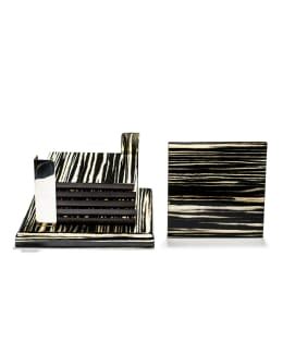 Nambe Twist Coaster Set Neiman Marcus