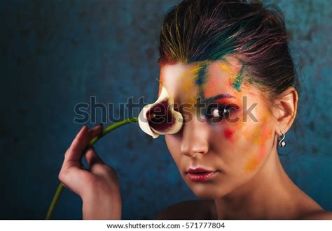 Beauty Woman Face Sexy Nude Beautiful Stock Photo 571777804 Shutterstock
