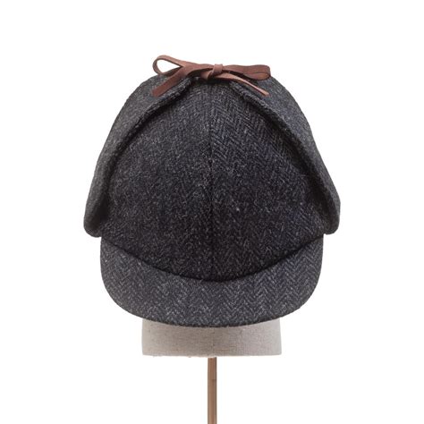 Темно-серая шляпа Hanna Hats Sherlock купить в Москве и СПб