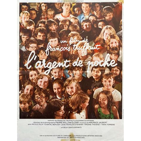 Affiche De Film Fran Aise De L Argent De Poche X Cm