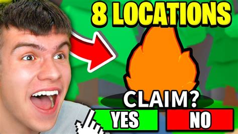 ALL 8 FLAME LOCATIONS In Roblox REBIRTH CHAMPIONS X How To Craft The