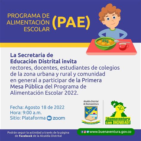 Secretaría de Educación realizará Primera Mesa Pública del Programa de