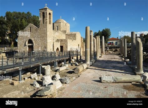 Agia Kyriaki Hrysopolitissa Basilica And St Pauls Pillar Paphos