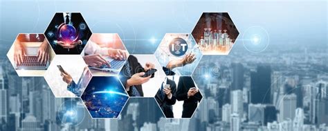 Communication Technology Smart Connection And People Network