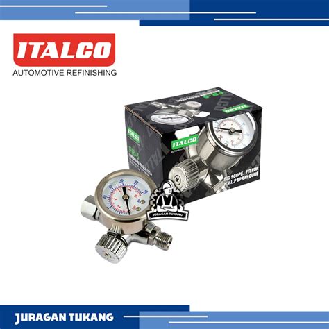 Jual ITALCO FR-5 Air Regulator With Pressure Gauge Manometer FR5 ...