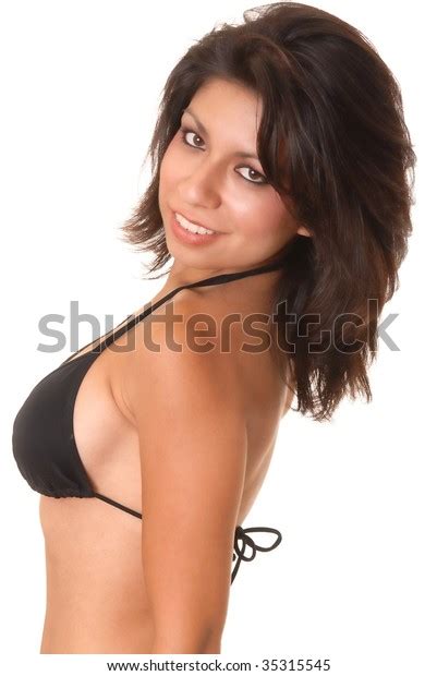 Isolated Image Sexy Latina Girl Bikini Foto De Stock Shutterstock
