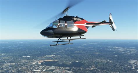 The Flyinside Bell 206 Jetranger Is Out Now For Microsoft Flight