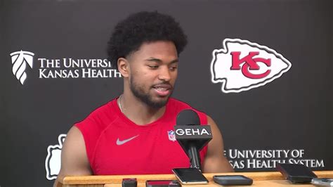 WR Phillip Brooks Speaks At Chiefs Rookie Minicamp YouTube