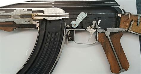 Vietnam War Trophy Chicom M22 Ak47 Cutaway Rifle Warpath