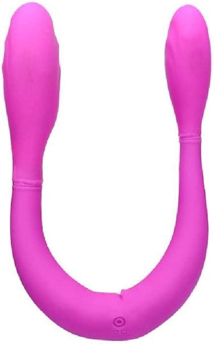 Amazon Double Ended Bendable G Spot Dildo Vibrator Pinky Time 14 8 Inches Strapless 7