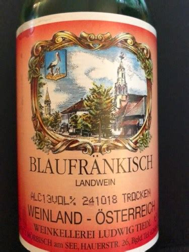 Ludwig Tiedl Blaufränkisch Vivino US