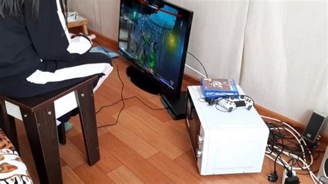While My Neighbor Plays Console My Girlfriend Licks My Pussy IkaSmokS