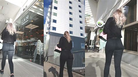 Blonde With An Amazing Body Candid Best Premium