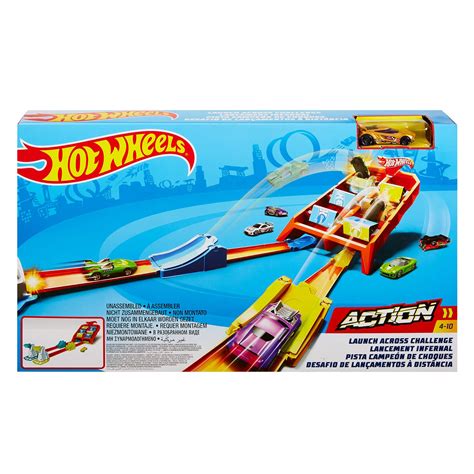 Pista Vueltas Y Choques Hot Wheels Delsol