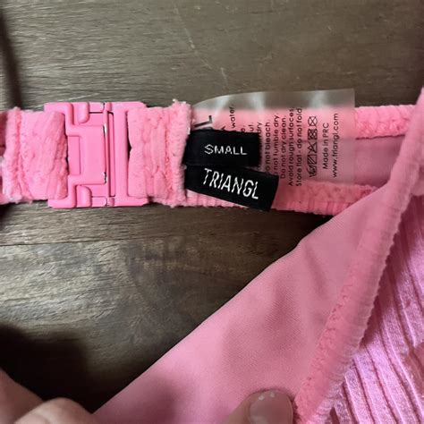 Triangl Bikini Super Cute Bottoms Are M And Top Depop