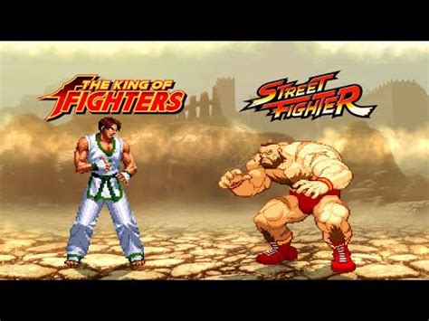 Kim Kaphwan The King Of Fighters VS Zangief Street Fighter All Out