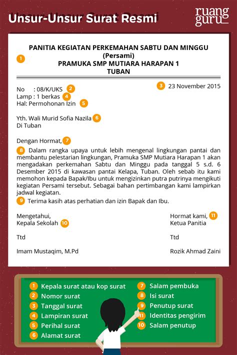 cara membuat surat pribadi untuk guru 6