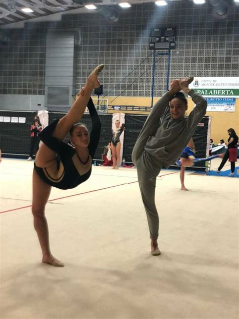 Le Sorelle Xhesika E Melisa Qira Per La Ginnastica Saluzzo Al