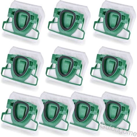 10 Sacs D Aspirateur Adaptés Au Filtre Vorwerk Kobold Vk200 Fp200