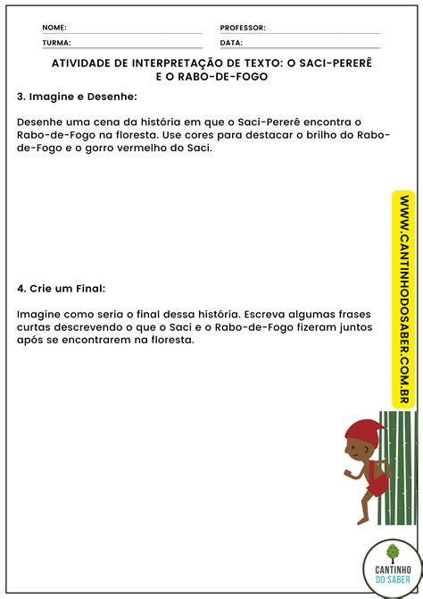 Atividade Sobre O Folclore 2 Ano - 8