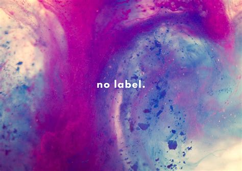 no label. on Behance