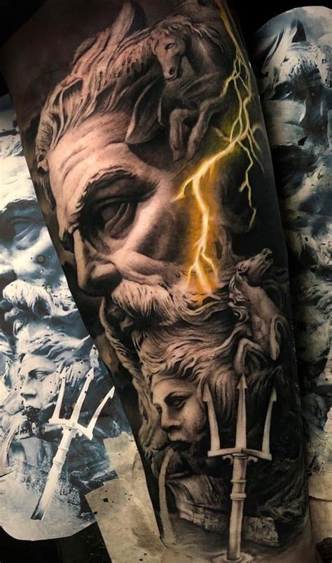 Tatouage Bras Sup Rieur De Zeus