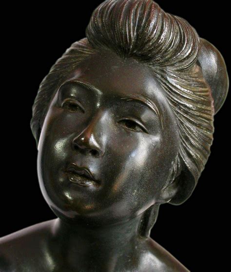 Meiji Bronze Nude Bather by Okazaki Sessei Antique Japanese - Etsy