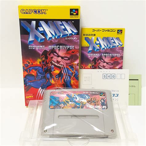 X Men Mutant Apocalypse Super Famicom Nintendo Sfc Japan Game Xmen