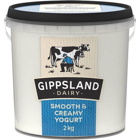 Gippsland Dairy Smooth Creamy Yoghurt Kg Woolworths