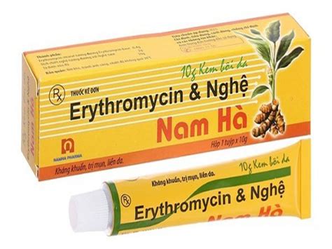 Kem Trị Mụn Erythromycin Những Sự Thật Bạn Cần Biết