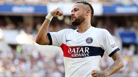 Neymar se luce con doblete en el último juego de Pretemporada del PSG