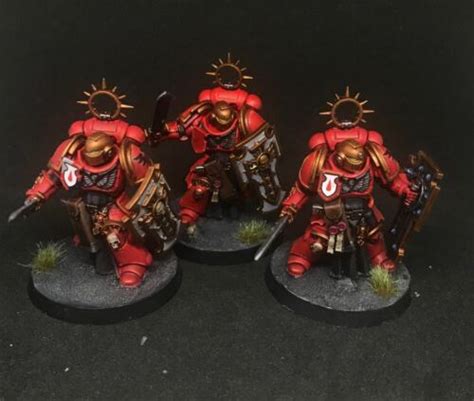 Bladeguard Veterans Blood Angels Painted Warhammer K Primaris Space