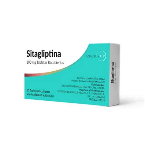 Sitagliptina Mg X Tabletas Angelus Farmadon La Farmacia De La