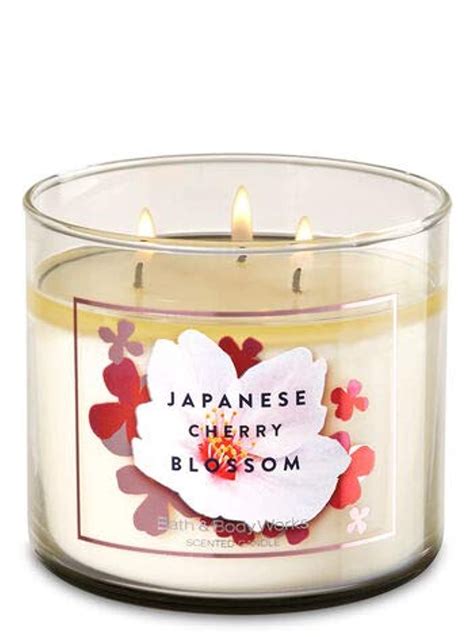 Snapklik Bath And Body Works Japanese Cherry Blossom Wick