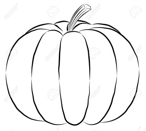 Pumpkin Drawing Outline at GetDrawings | Free download