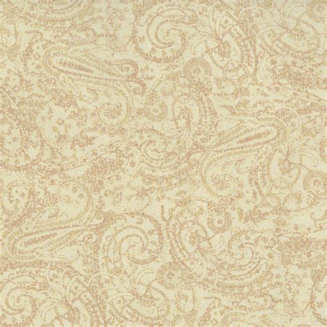 Delhi Tonal Paisley Cream Fabric Rjr Fabrics