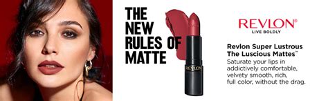 Revlon Super Lustrous The Luscious Mattes Lipstick In Nude Untold Stories Amazon Co Uk