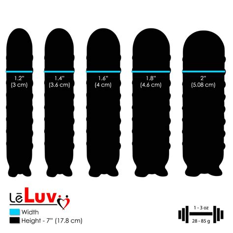 Leluv HEARTY 7 Inch Length 3D Printed Textured Dildo Choose Etsy