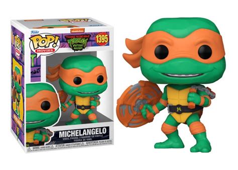 Funko Pop! Фигурка Микеланджело из мультика "Черепашки-ниндзя: Погром ...