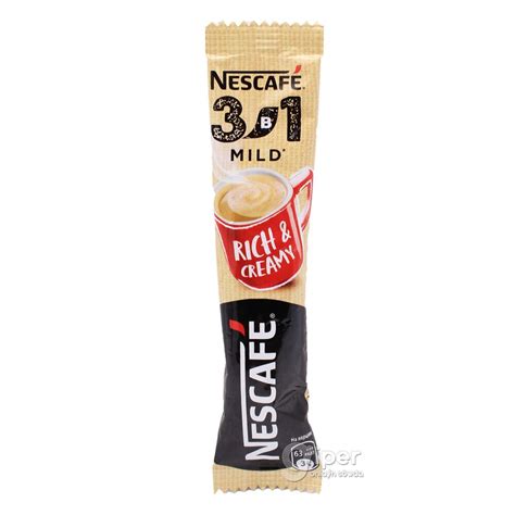 Кофе растворимый Nescafe "3 в 1 Mild", 14.5 г 2.90 ТМТ