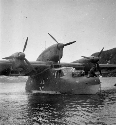 German Long Range Reconnaissance Seaplane Blomm Und Voss Bv138a 1