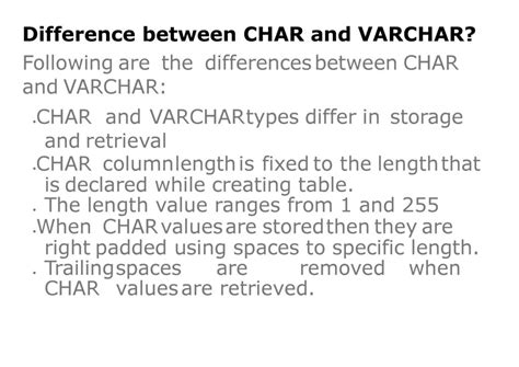 Difference Between Char And Varchar 2Plus2Four