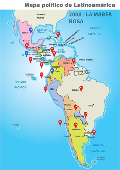 Mapa Pol Tico De Am Rica Latina Genially