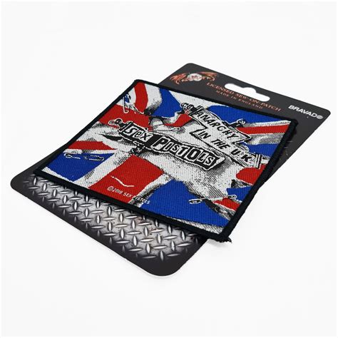 Jual Official Sex Pistols Anarchy In The UK Woven Patch Shopee