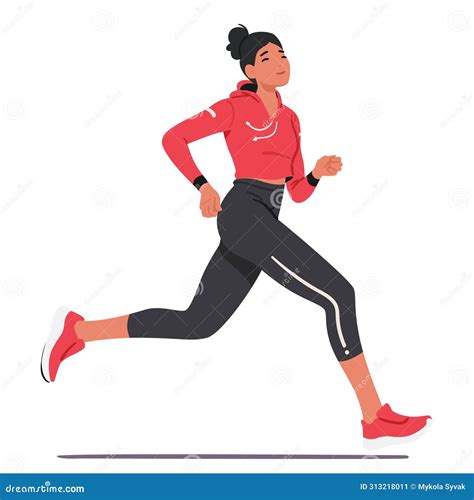 The Runner Pushes Their Limits By Taking On Steep Inclines And Winding