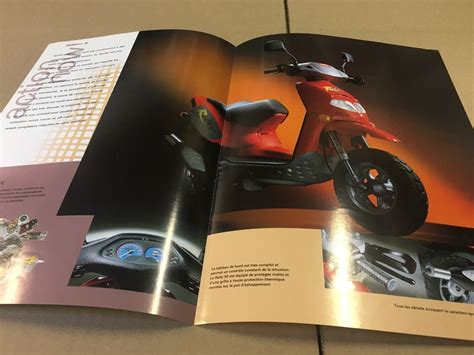 Aprilia Scooter Rally 50 Prospectus Catalog Advertisement Brochure