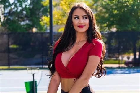 World S Sexiest Tennis Influencer Puts Great Figure Down To Busting