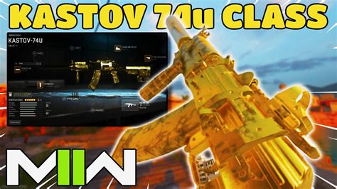 MODERN WARFARE 2 BEST KASTOV 74u CLASS Unlocking GOLD On The KASTOV