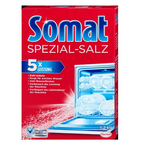 SOMAT Dishwasher Special Salt 1 2KG SPEZIAL SALZ