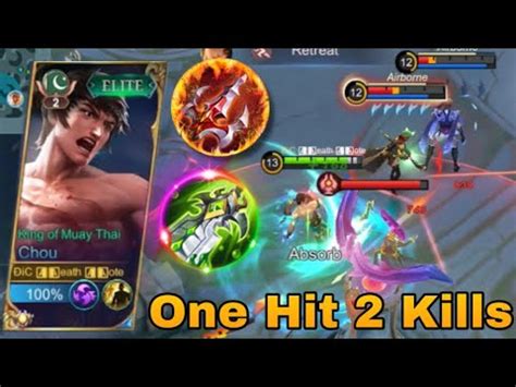 Chou New Best Build One Hit Kills Mlbb Chou New True Damage Items